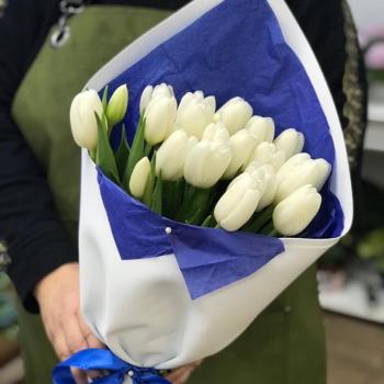 Белые тюльпаны 23 шт. articul  316041