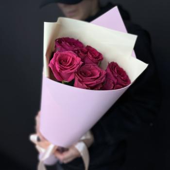 Букеты из розовых роз 40 см (Эквадор) articul  85094